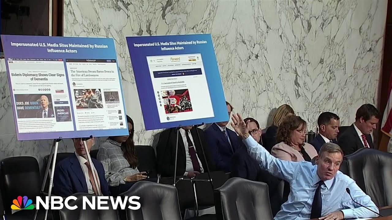 Tech executives grilled over election disinformation