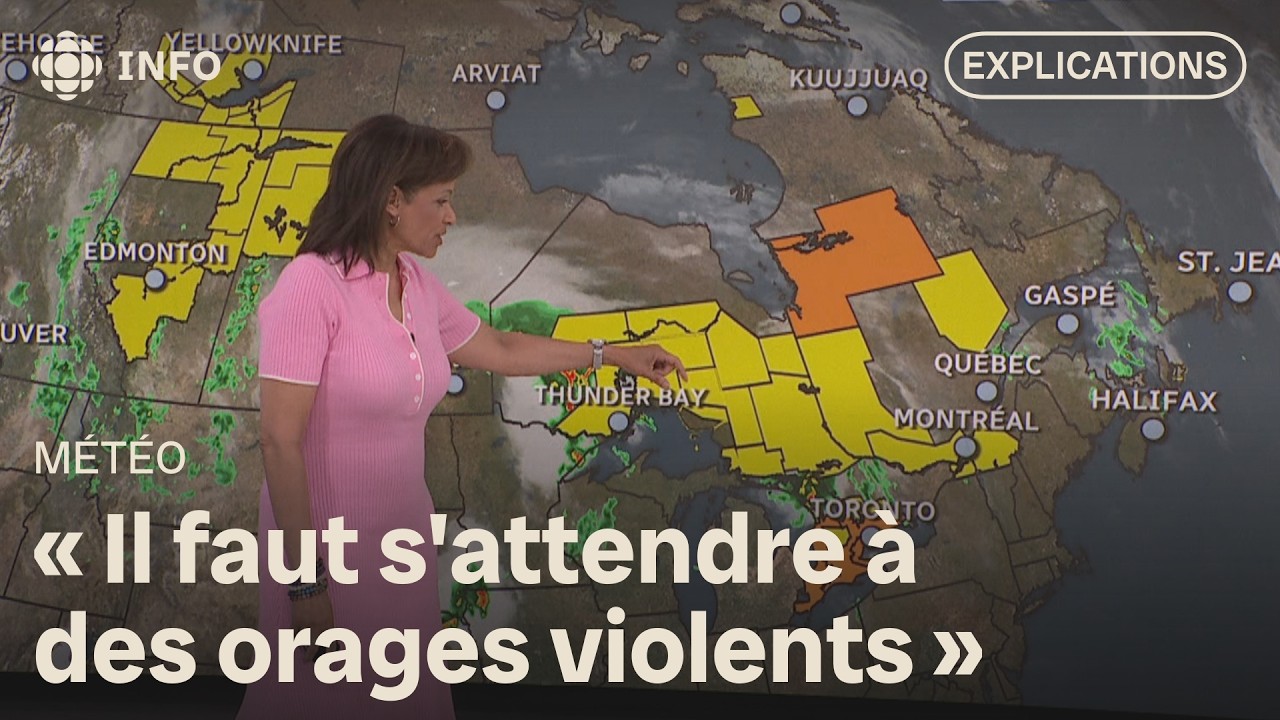 Les prévisions météo au Canada alors qu'une vague de chaleur est attendue