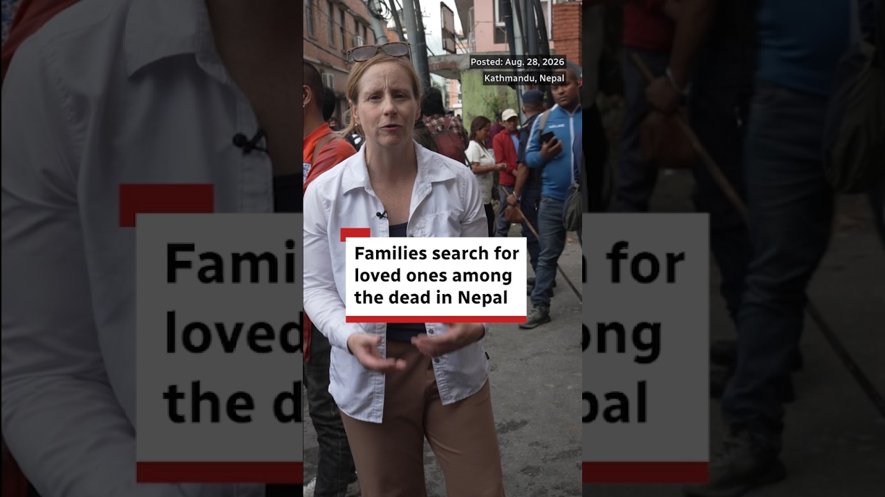 Families search for loved ones among the dead in Nepal
