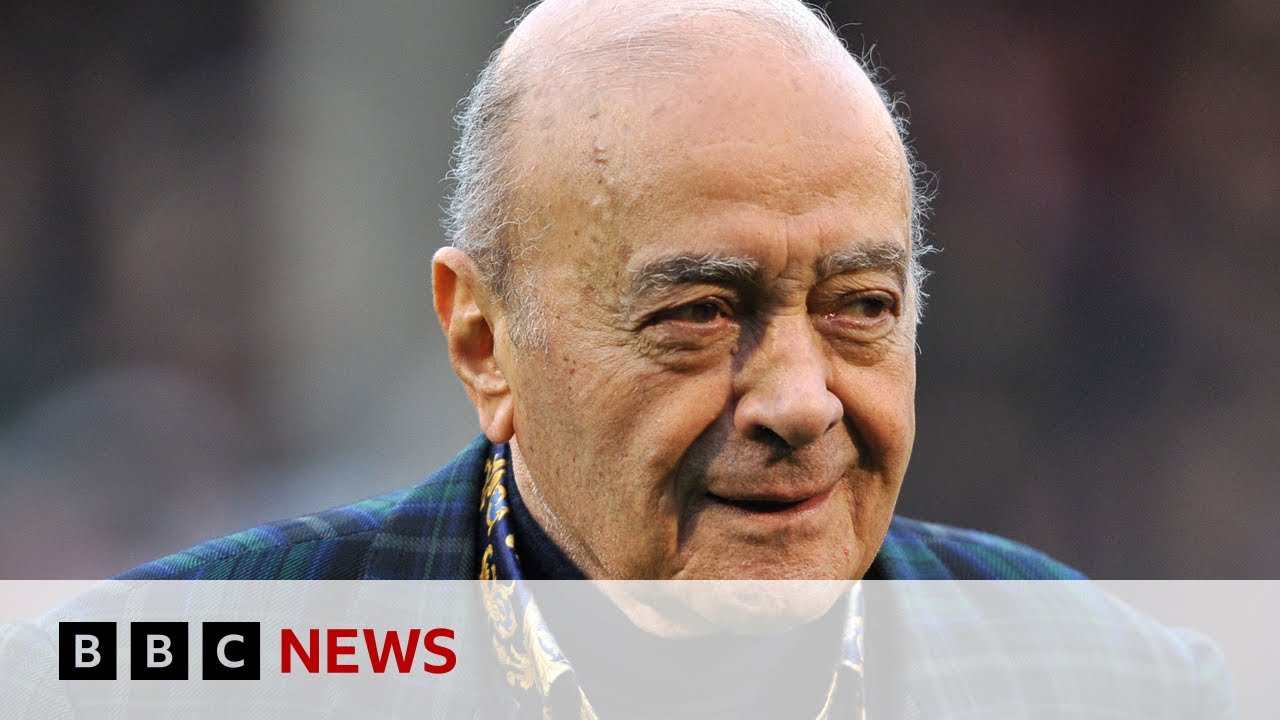 Mohamed Al Fayed: Met Police only sought charges for two victims of former Harrods owner | BBC News