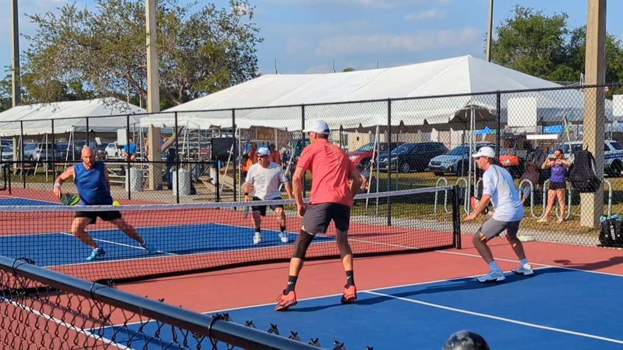 Gold Medal Match: Men's 50+ Pickleball at US Open 2024