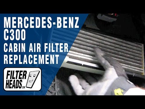 MERCEDES-BENZ C-Class (204) - Cabin Air Filter Replacement