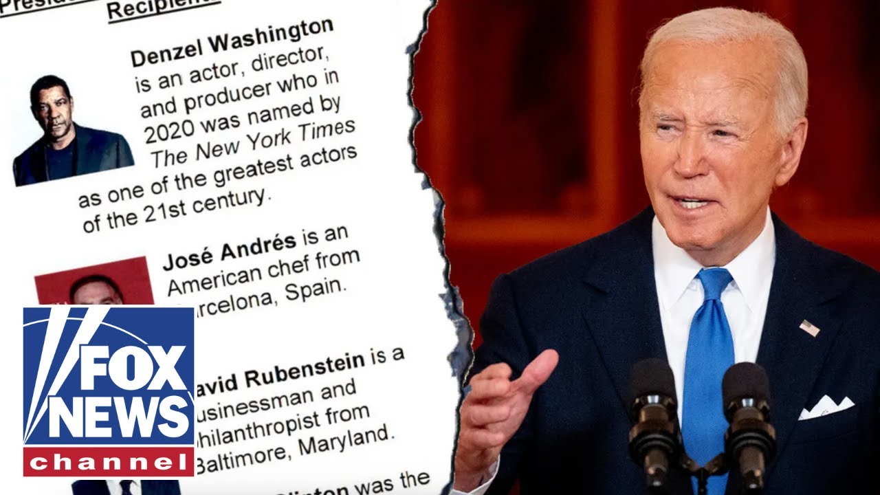 'LIKE A CHILD': Hosts react to Biden's notecards to identifing prominent Dems