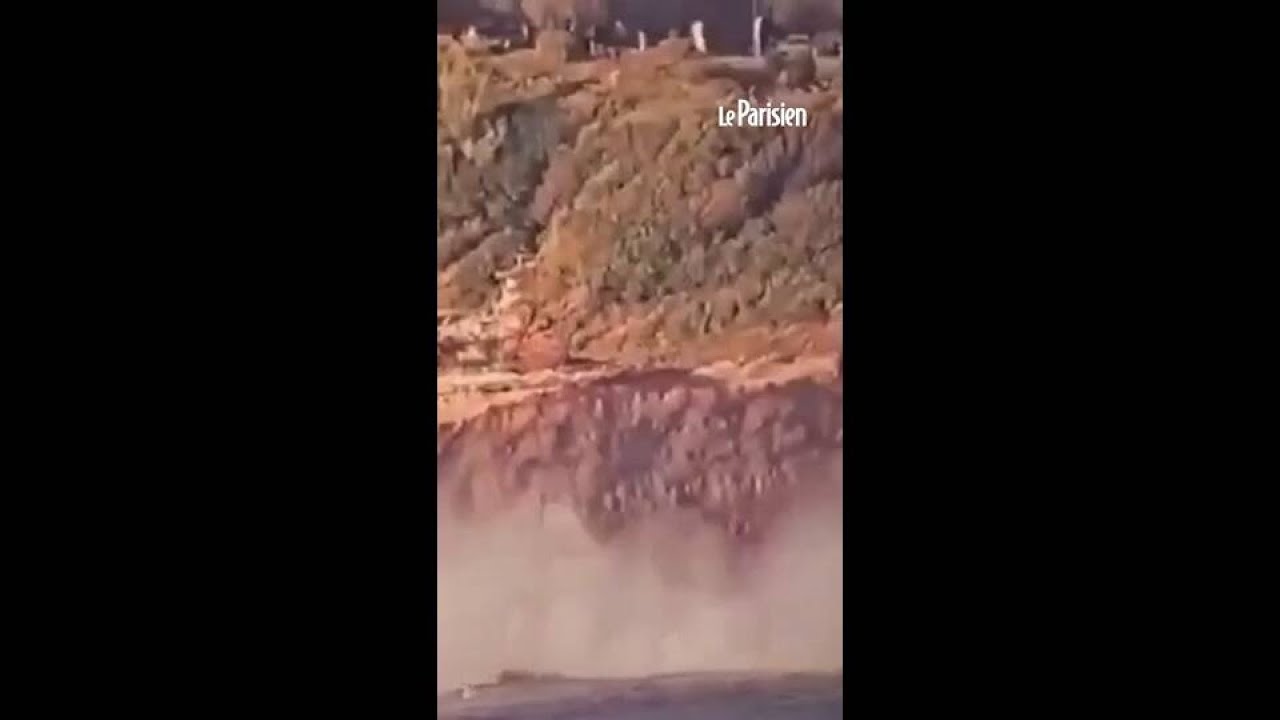 Un mort et un disparu dans l'éboulement d'une falaise à Biarritz