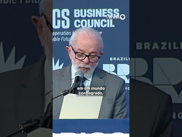 Na abertura do Fórum Empresarial do BRICS, Lula defendeu a paz e o enfrentamento às desigualdades