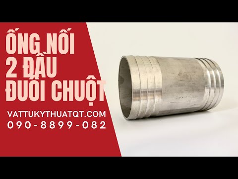 video Ống Nối 2 Đầu Đuôi Chuột Inox