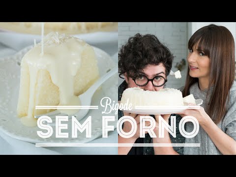 BOLO MAIS FÁCIL DO MUNDO (TAPIOCA COM COCO) | NÃO VAI AO FORNO | O BIGODE NA COZINHA | Dani Noce