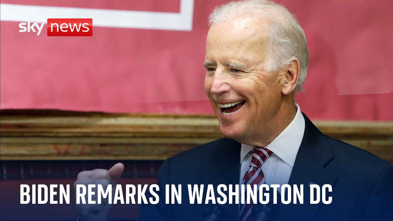 Watch live: US President Joe Biden delivers remarks at the Economic Club of Washington DC