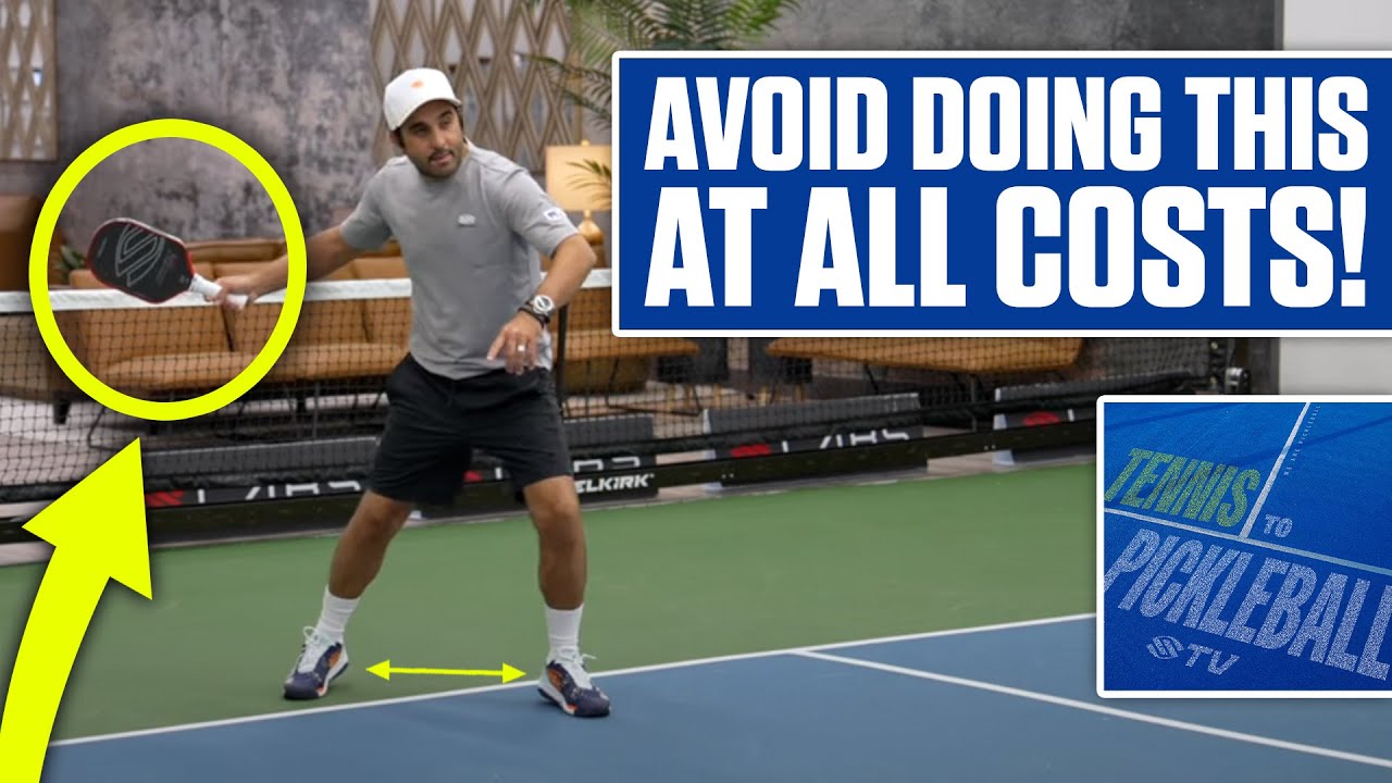 Pickleball Serve Returns: Why You Need to Break Your (Tennis) Backswing Habit