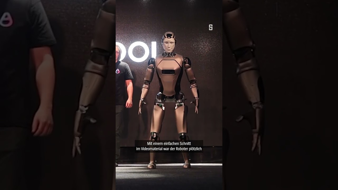 Diesen Sturz sollten wir nicht sehen – Russlands erste KI-Roboter | DER SPIEGEL Shorts