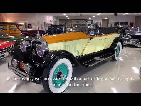 video 1925 Packard Eight 243 Touring