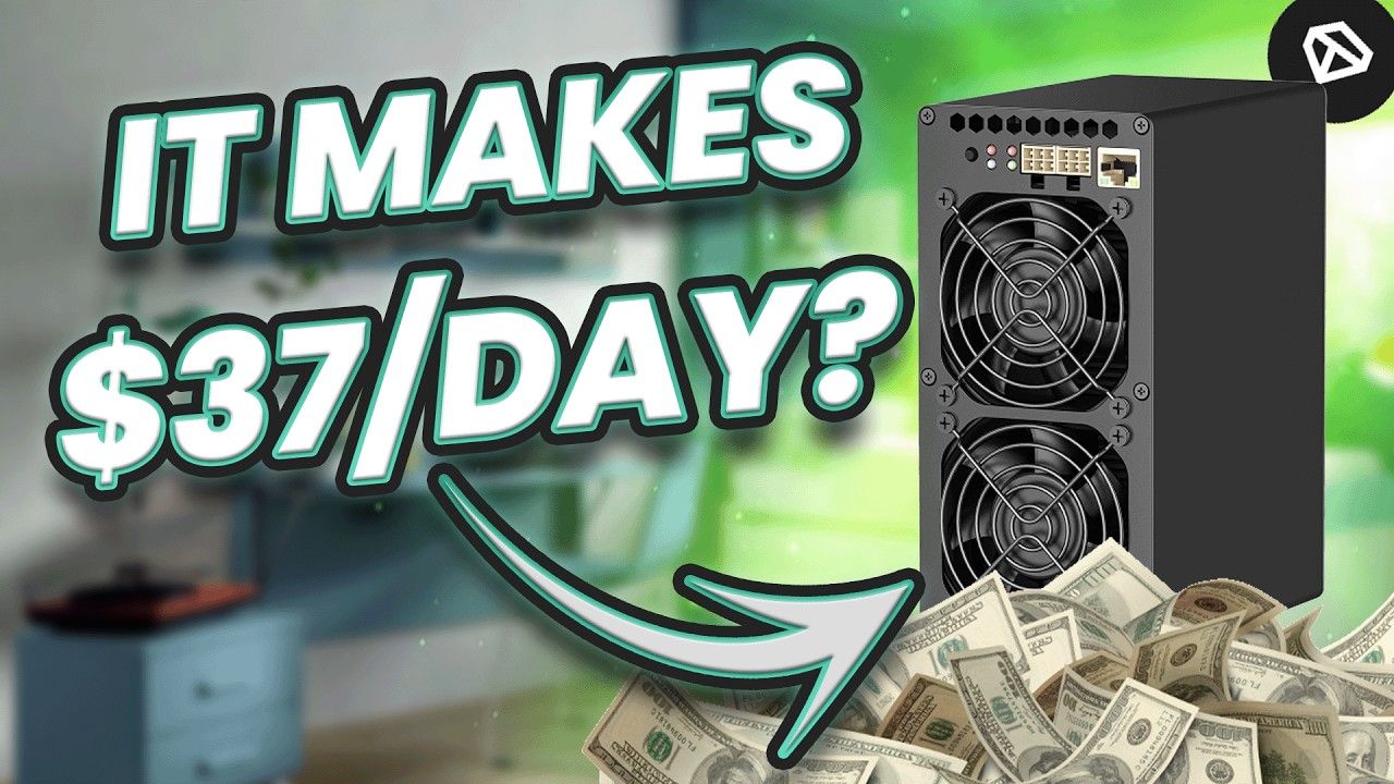 Does This New Mini Silent Miner Earn $37+ PER DAY?! Really though?