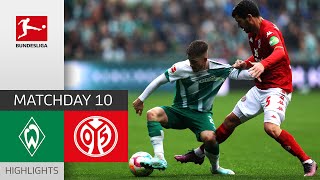 Werder Bremen — 1. FSV Mainz 05 0-2 | Highlights | Matchday 10 – Bundesliga 2022/23