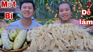 MỨT BÍ ĐAO Ngày Tết Của Mọi Nhà - Công thức làm mứt Bí đơn giản