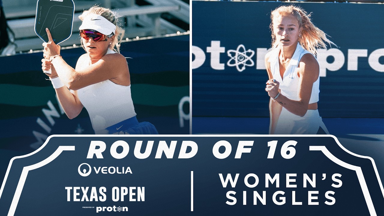 Anna Leigh Waters vs Hannah Blatt at the Veolia Texas Open