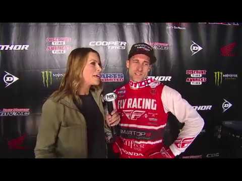 2018 Daytona Monster Energy Supercross: 450SX Podium Interviews