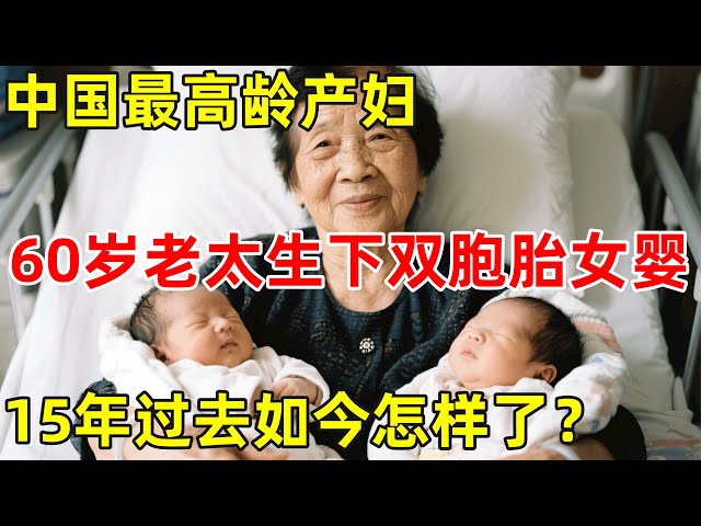中国最高龄产妇!2010年,60岁安徽老太试管产下双胞胎女婴,如今过得怎样了【百味人生】