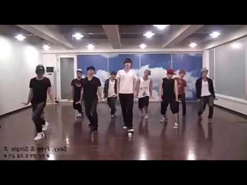 Super Junior - Sexy, Free & Single Mirror Dance