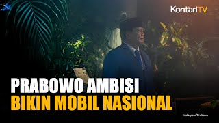 Prabowo Ungkap Proyek Mobil Nasional, Dana dan Pabrik Sudah Disiapkan