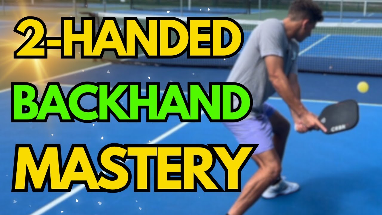 Learn the 2-Handed Backhand Drive in 5 Minutes!