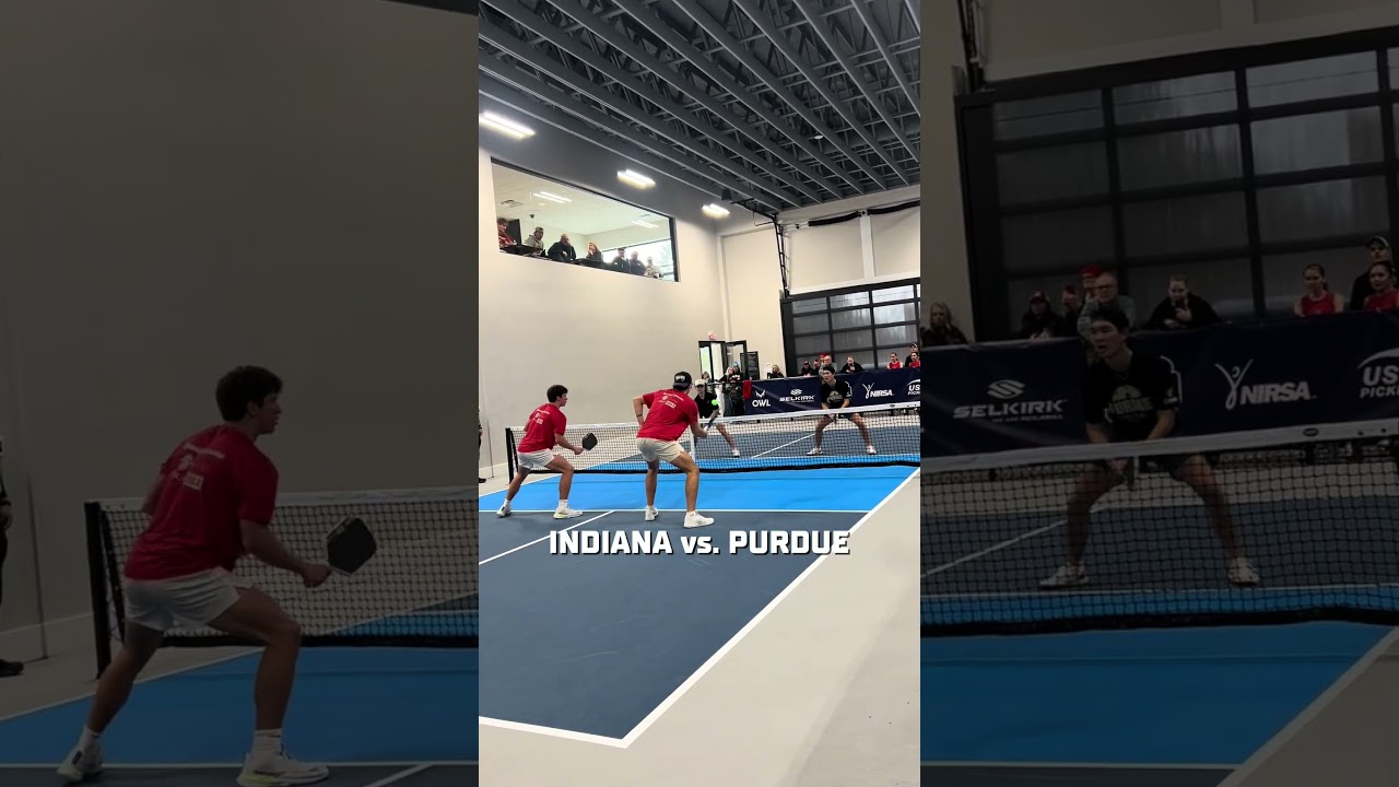 Dink Showdown Between Indiana University and Purdue University