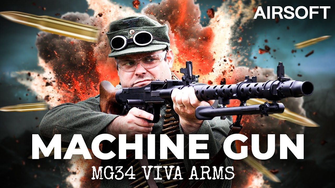 MG34 VIVA ARMS - AIRSOFT REVIEW