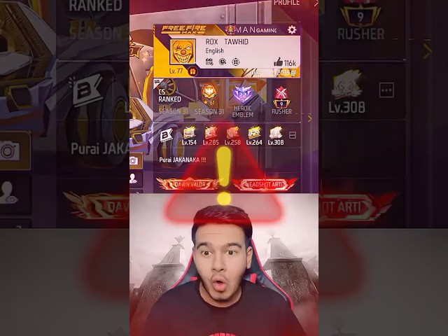Day :- 10 { New V Badge পেয়ে গেলাম } 🤯😍 #freefire #roxmangaming