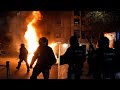 Violence erupts on fourth night of Spain protests