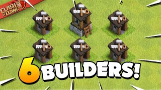 How To Get 6 Builders in Clash of Clans!