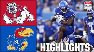 Fresno State Bulldogs vs. Kansas Jayhawks | Full Game Highlights | ESPN College Football