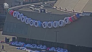 New Orleans welcoming Taylor Swift with giant friendship bracelet