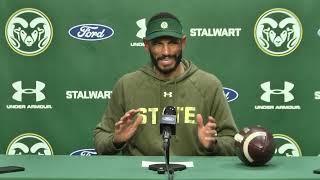 Colorado State Football: Jay Norvell Post-Game (Fresno State, 2025)
