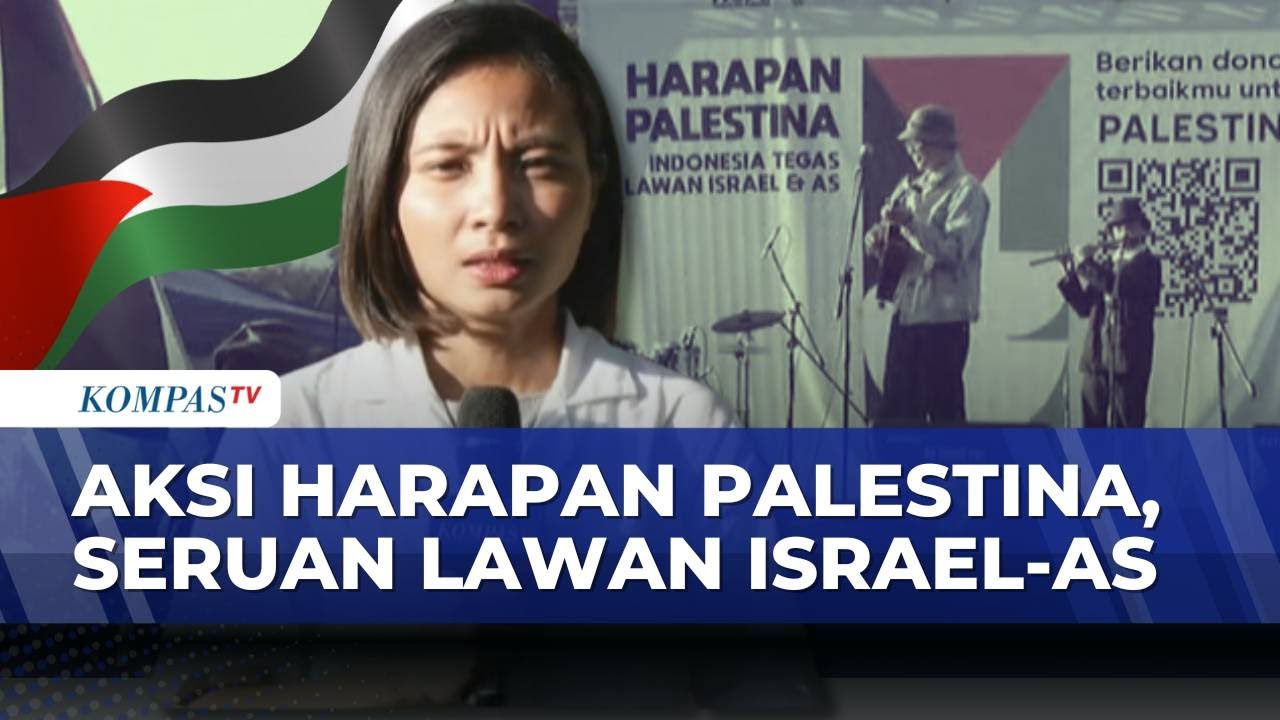 Aksi Dukung Palestina Digelar di Depan Kedubes AS, Polisi Lakukan Rekayasa Lalu Lintas