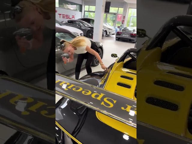 Le dije que se montara en el Lotus… y pasó esto 😂 #shorts