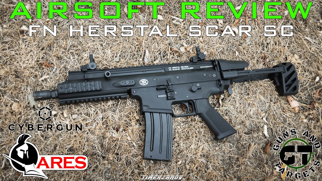 Airsoft Review #183 FN Herstal SCAR-SC ARES/CYBERGUN AEG (GUNS AND TARGETS) [FR]