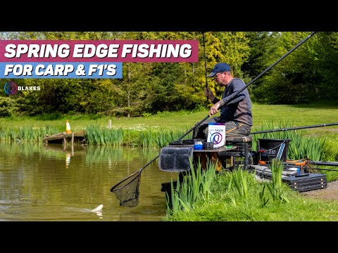 Spring Edge Fishing for Carp and F1's with Andy Bennett at Partridge Lakes