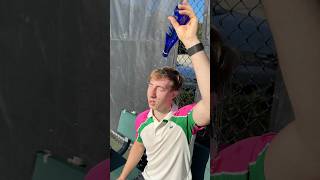 Do you prefer your Saratoga water sparkling or still? #tennis #saratoga #shorts #tennisplayer