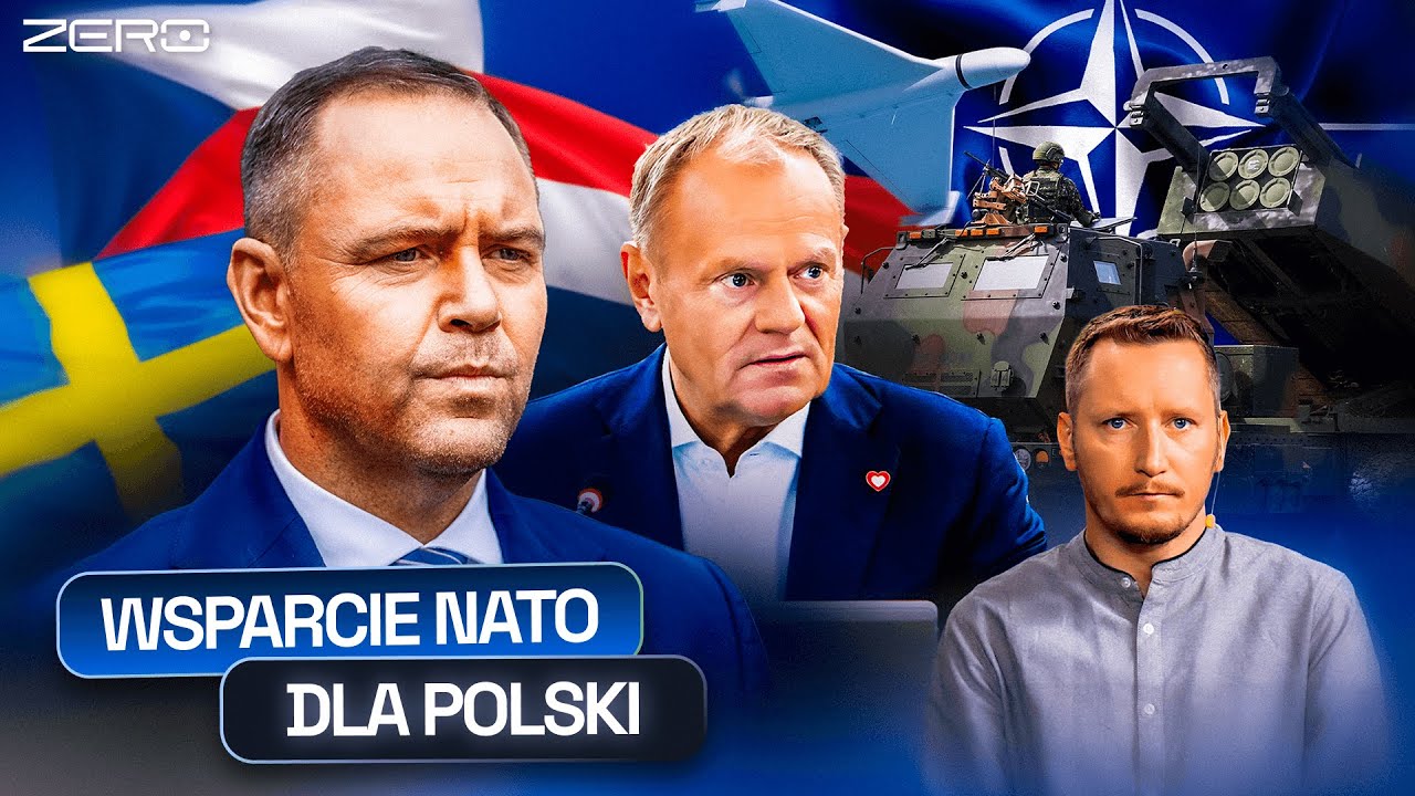 ŚMIGŁOWCE OD CZECHÓW. PATRIOTY OD HOLENDRÓW. WSPARCIE OD PAŃSTW NATO. ODPOWIEDŹ NA DRONY NAD POLSKĄ