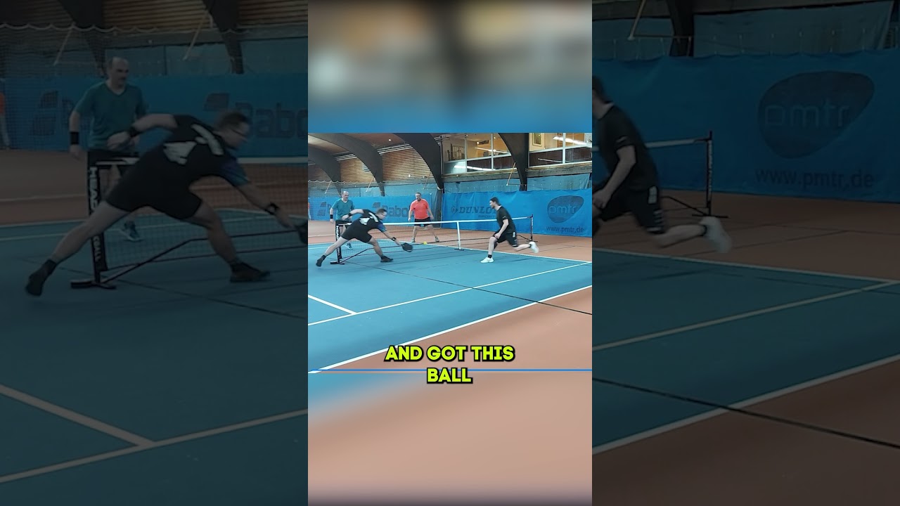 Gear up and get ready to ace your opponents with the perfect Erne shot 💥⁠ #pickleball #shorts⁠