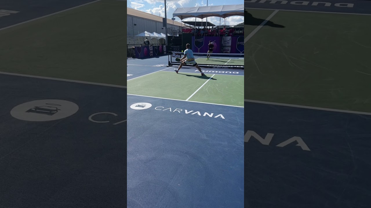 This Pickleball ATP was insane from Dylan Frazier