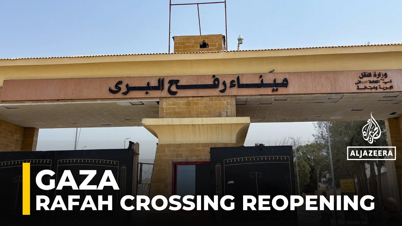 Rafah crossing reopening: Gaza's lifeline to the world could open soon