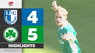 Nine-Goal Thriller! | 1. FC MAGDEBURG — GREUTHER FÜRTH | Highlights | Matchday 4 — Bundesliga 2 2025