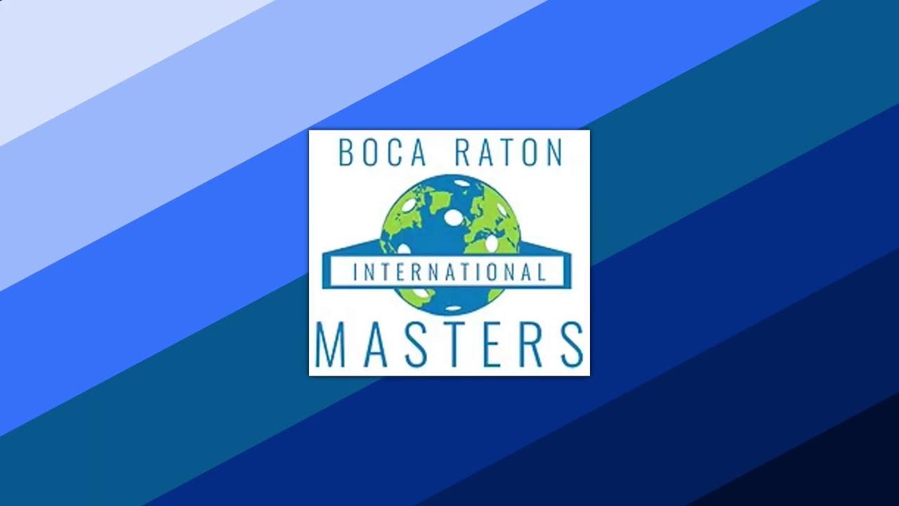 2024 Curaleaf Boca Raton International PickleBall Masters