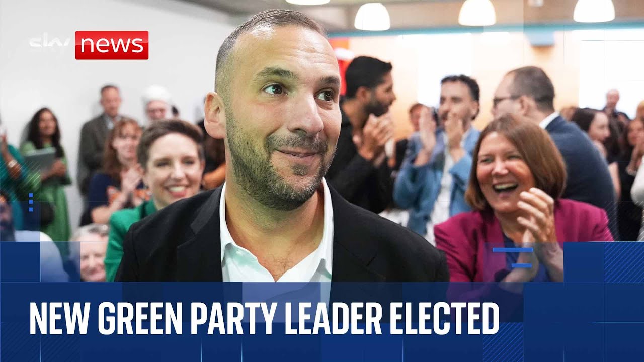 Zack Polanski elected new Green Party leader | Full announcement and victory speech