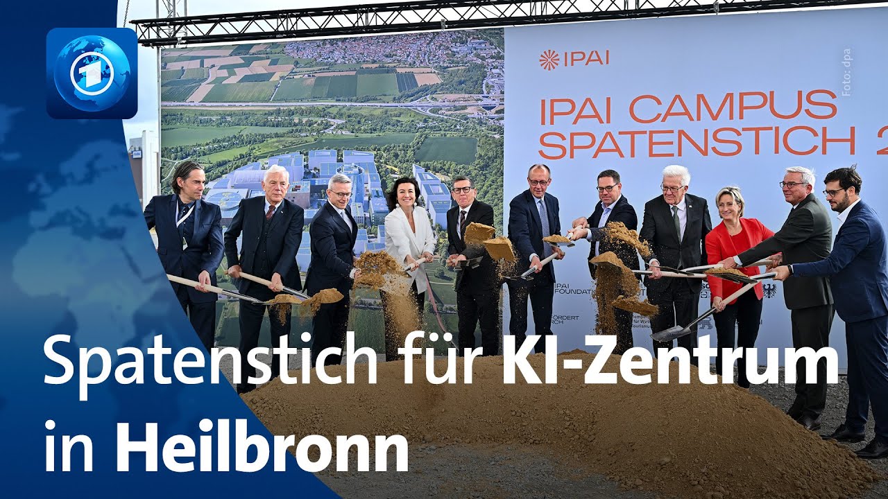 Bundeskanzler bei Spatenstich dabei: In Heilbronn soll ein neuer KI-Campus entstehen