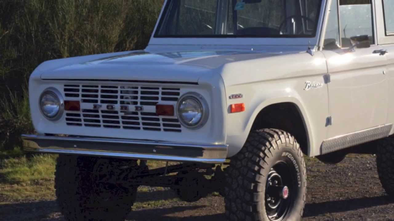 White ford bronco youtube #9