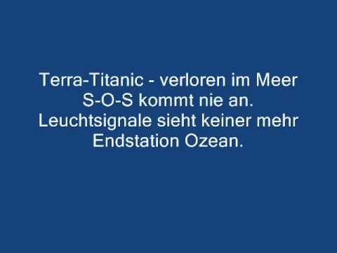 Terra Titanic Lyrics