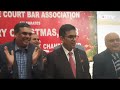 Chief Justice Sings Carols At Christmas Event In Supreme Court  - 02:24 min - News - Video