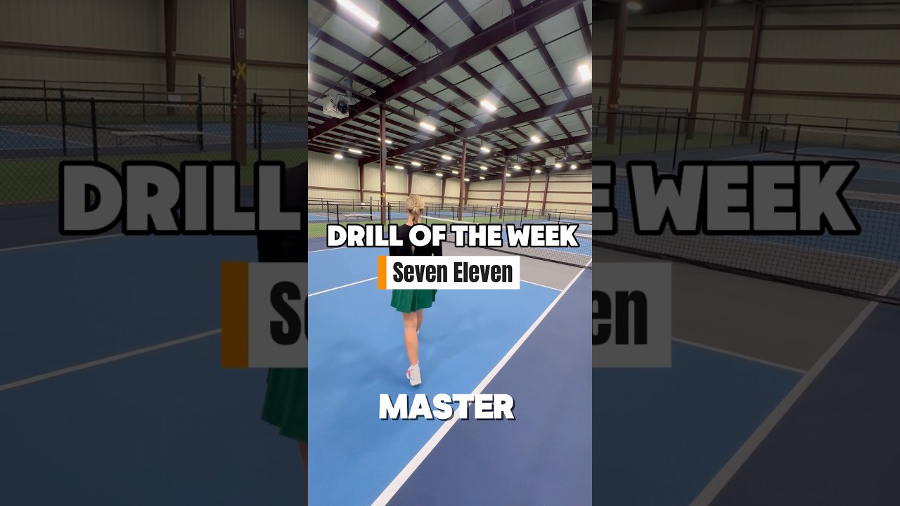 Drill of the Week: Seven Eleven 👍 #drill #pickleball #transition #franklin