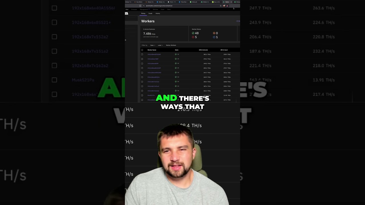 Bitcoin Mining Hash Rates Are Insane! My Tiny Farm shorts